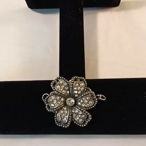 Necklace Center Piece w/Rhinestones